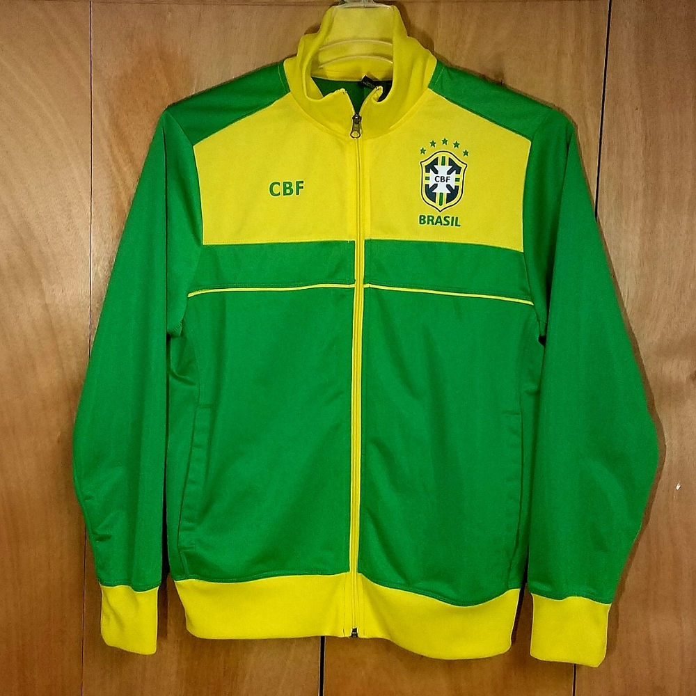 CBF Brazil Official Warmup Track Full Zip Jacket